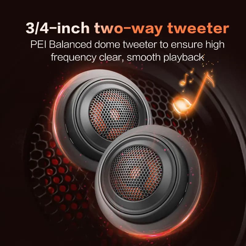 سماعة سيارة JBL 6×9 بوصة، سماعة ثنائية الاتجاه مناسبة لتويوتا برادو كروزر، تريبل، ميد رينج، باس، سب ووفر - 4