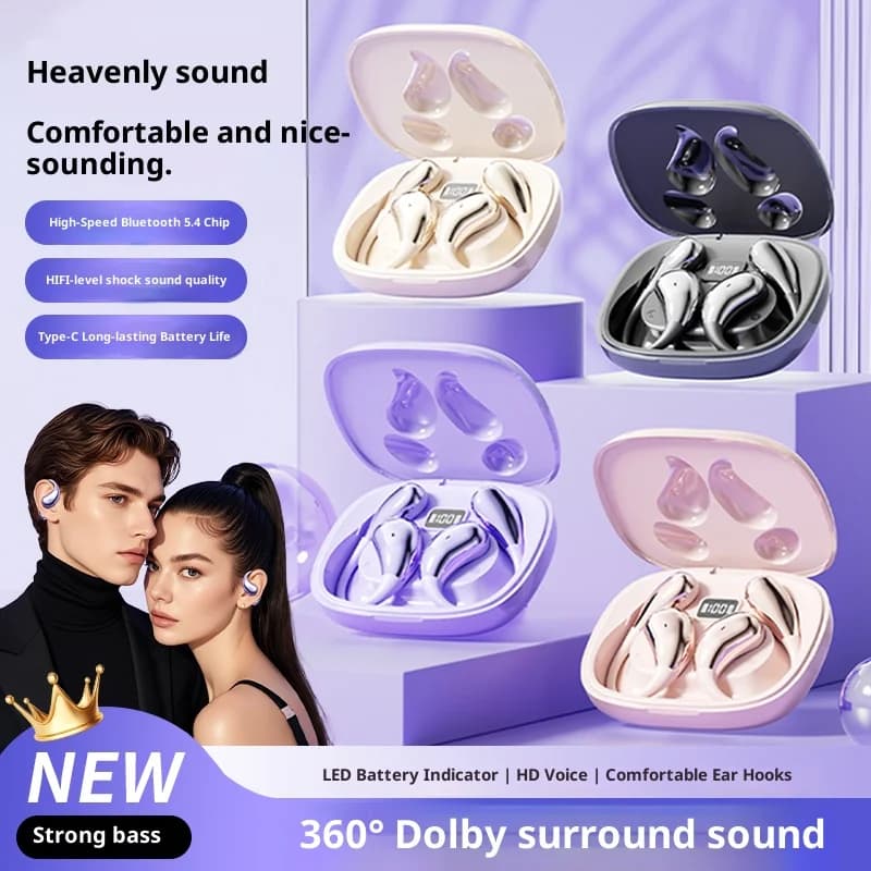 سماعات رأس Sony X32 بلوتوث لاسلكية أصلية: سماعات رياضية HiFi مع مايكروفون، تصميم Earhook - 2