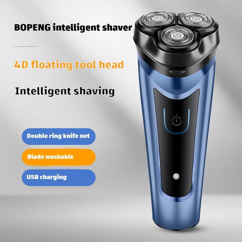 Shaver for Men USB Electric Shaver Powerful Beard Shaving Machine Electric Razor Rechargeable Waterproof - 2