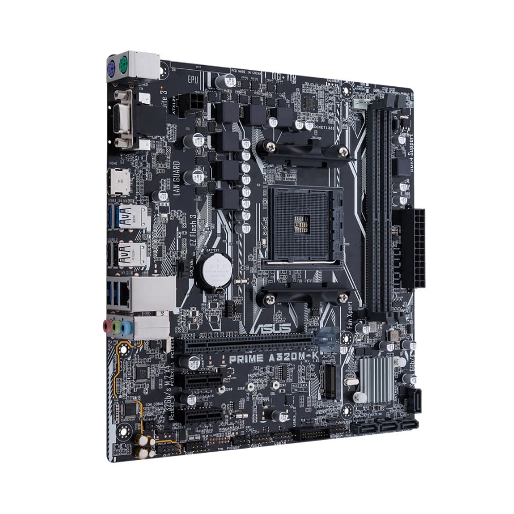 ASUS PRIME A320M-K Motherboard AMD AM4 Support R5 5600 3500X R7 5700X 1800X R3 3200G R9 5950X CPU 4xDDR4 128GB HDMI DVI mATX - 2