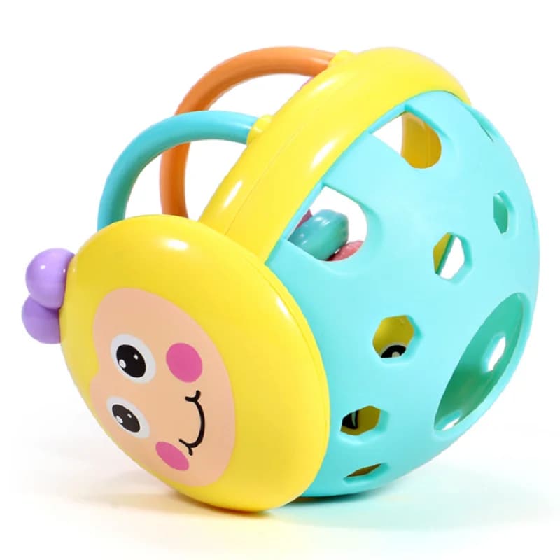 Baby Soft Teething Toys Newborn Early Educational Sensory Teether Rattle Touch Hand Grasping Ball Develop Infant Ball Game Toy - 4