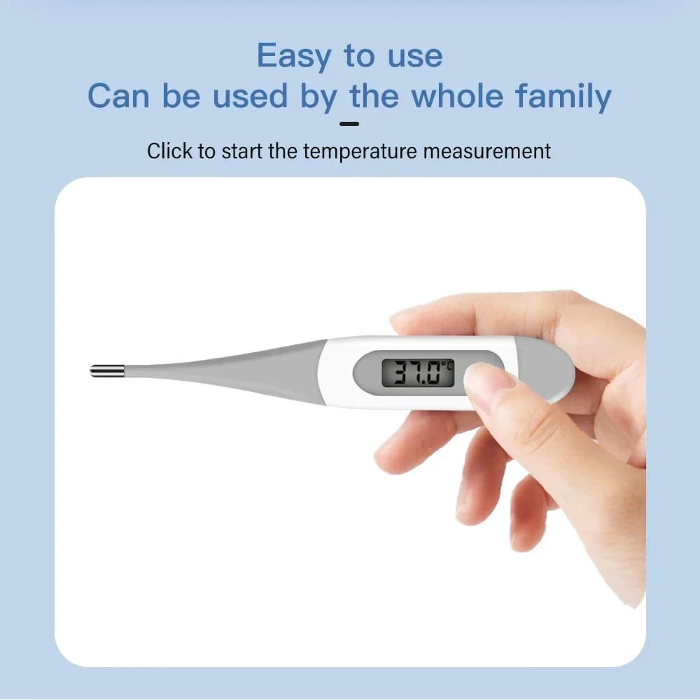 Medical Household Thermometer Baby Adult Medical Ear Thermometer Digital Thermometer Fever Oral Type Home Using Fast Reading - 5