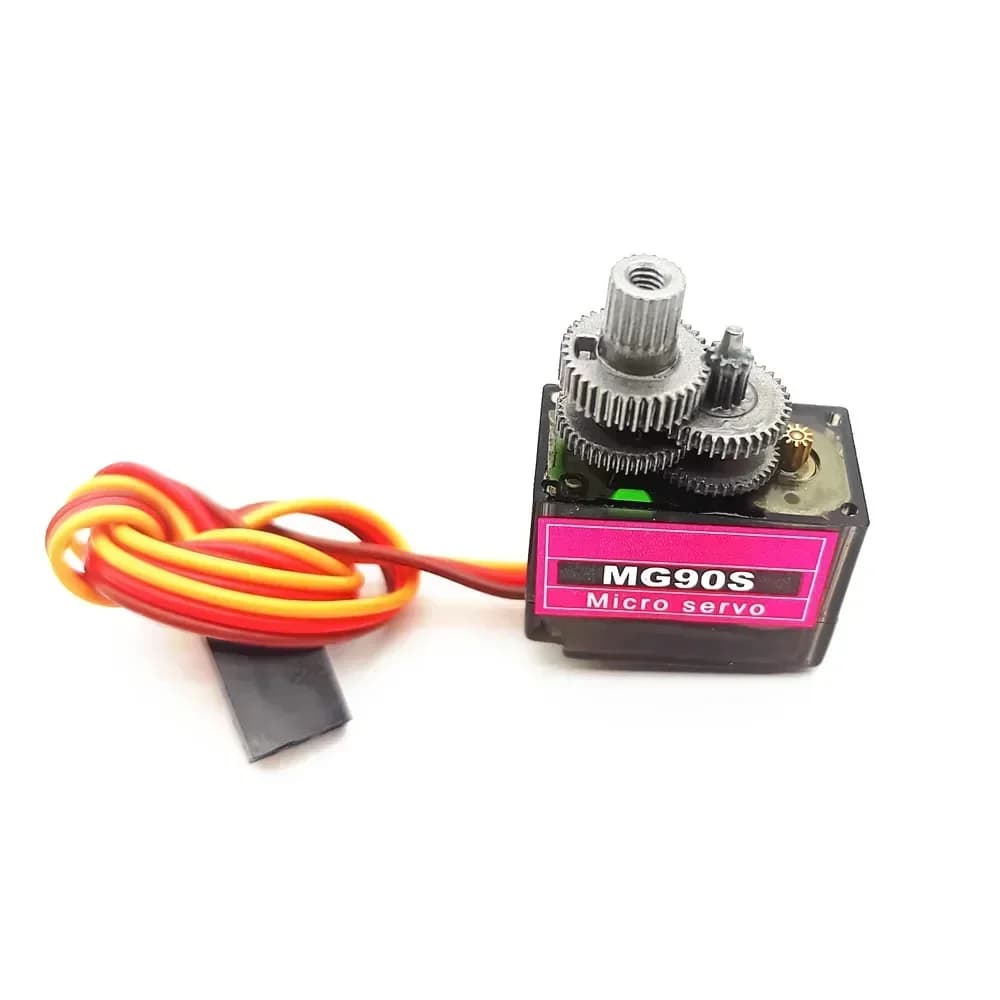 1/4/10Pcs MG90S Servo All Metal Gear 9g 180 360 SG90 Upgraded Version For Helicopter Plane Boat Car MG90 Trex 450 RC Robot - 3