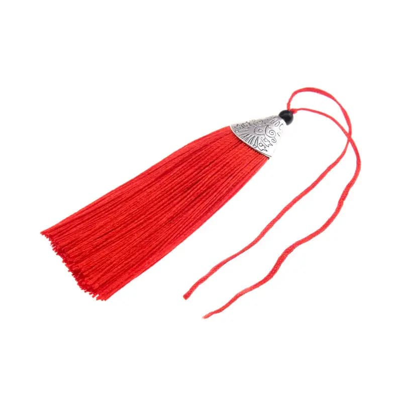 5 قطع/حزمة شرابة فم سمكة مسطحة 8 سم إكسسوارات ملابس يدوية هدية صنع إكسسوارات علامة كتاب مشط قلادة ديكور ملابس - 3