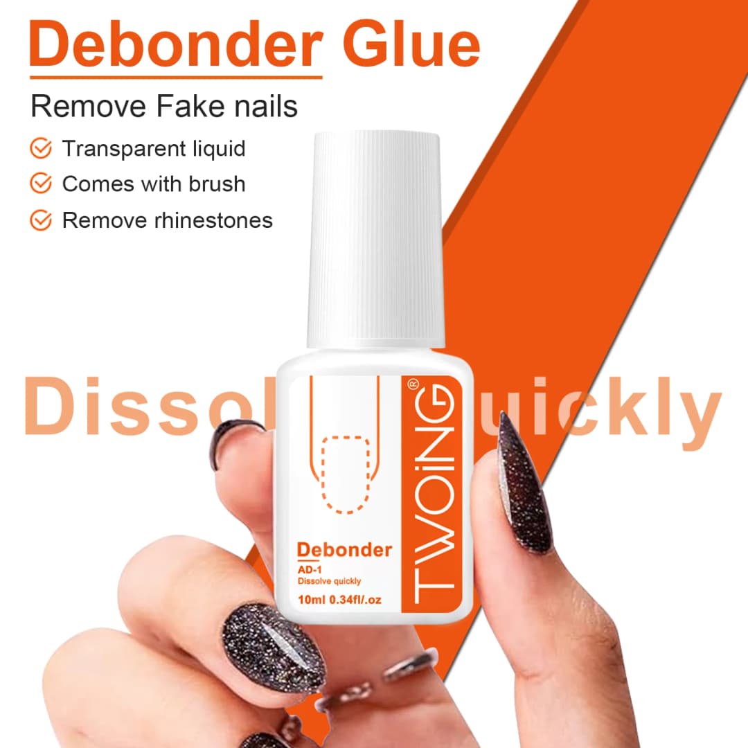 10ml Debonder Glues For Removeing False Nails Rhinestone Remover Tools, Manicure Accessories Fast Dissolve Liquid Nail Art Tool - 3