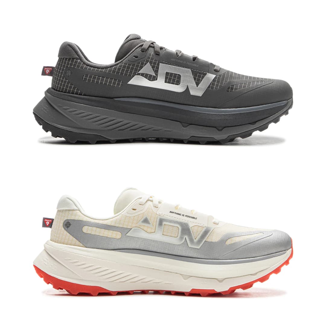 Li-Ning Men's DI LU 2 Trail Running Shoes XTRM-BOOM FIBER Cushion LN DWR Water Repellent LiNing Anti-slip Sports Shoes ARNV009 - 2