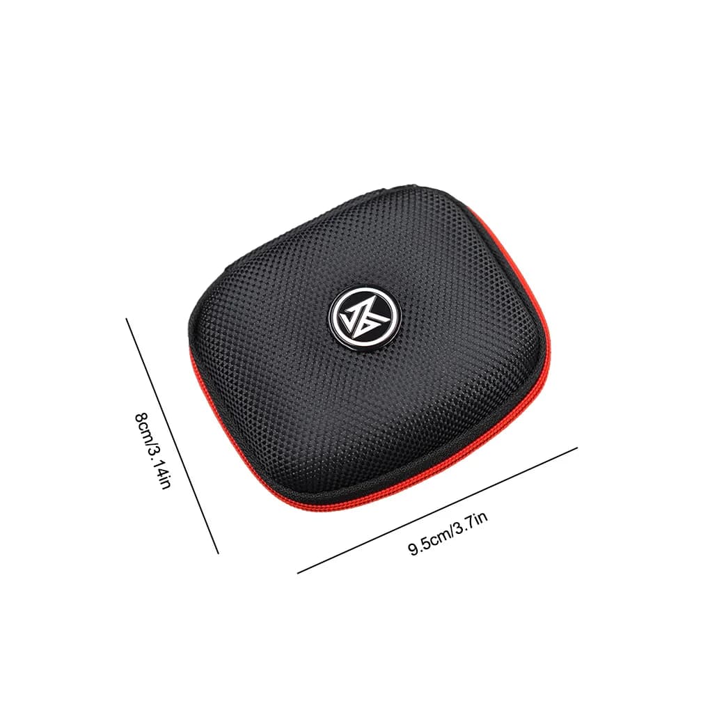 KZ Case Earphone Box Bluetooth Headset case Square Portable Compression Headset Storage case EVA Zipper Bag with Logo - 6