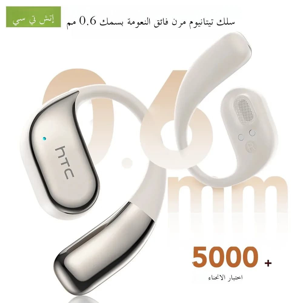 【AI Translator Earbud】 HTC NE39 Earphones Bluetooth OWS Sports Wireless Headphones Noise Reduction Earbud With Mic Long life - 2