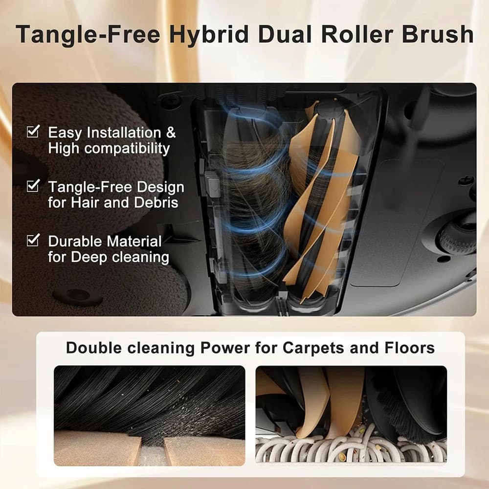 Dreame X50 Ultra /X50 Master/L50 Pro Ultra/L40S Pro Ultra Spare Part, Main Side Brush Filter Mop Cloth Bag Replacement Part - 2