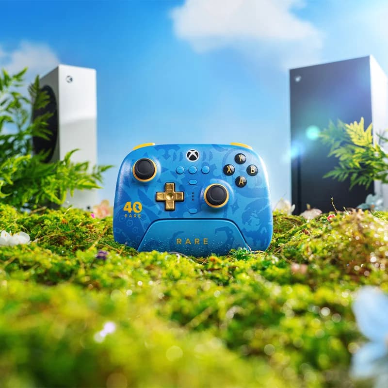 8BitDo وحدة تحكم Ultimate 3-mode لXbox، متوافقة مع Windows، Apple وأندرويد - إصدار الذكرى الأربعين النادر - 2