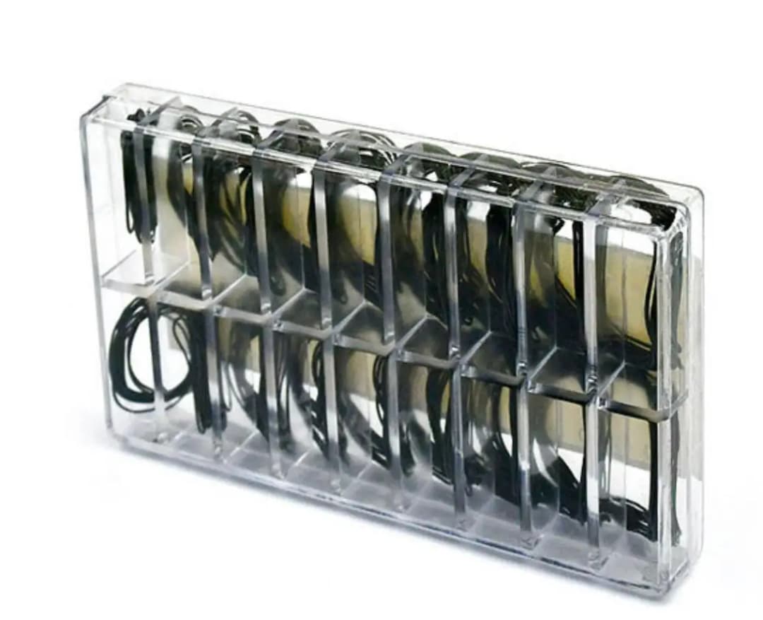 200 قطعة حافظة ساعة خلفية مطاطية مقاومة للماء، O-حلقة طوقا، أدوات إصلاح لصانعي الساعات، سمك 0.5/0.6 مللي متر - 3