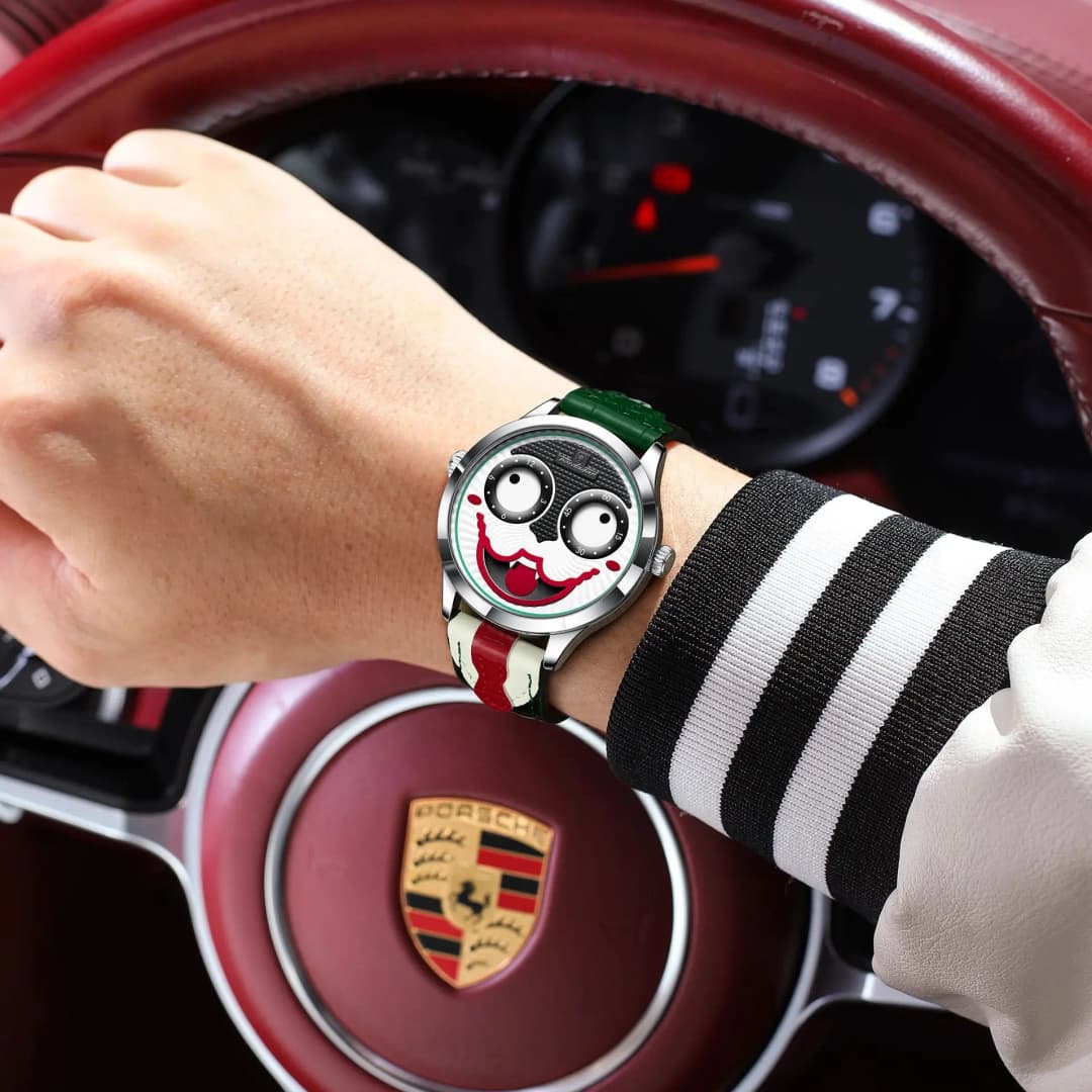 ساعة POEDAGAR الأصلية الفاخرة للرجال عالية الجودة مقاومة للماء ساعة يد كوارتز من الجلد ساعات رياضية للرجال - 5