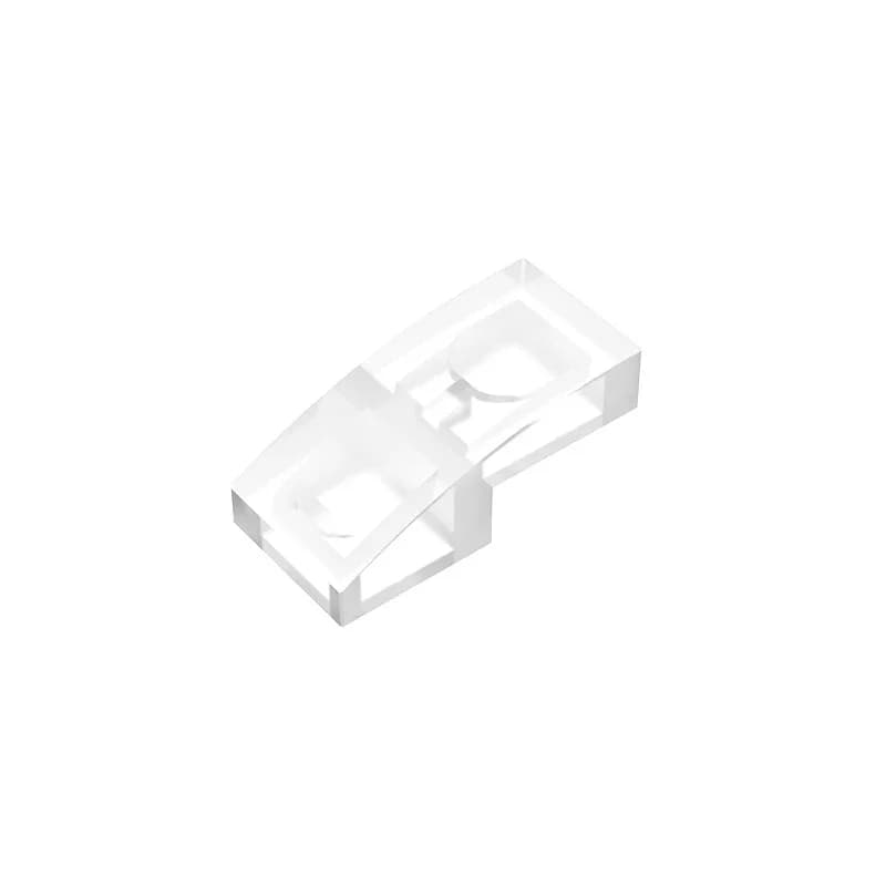 Gobricks GDS-656 Slope, Curved 2 x 1 compatible with lego 11477  children's DIY Educational Building Blocks Technical - 3