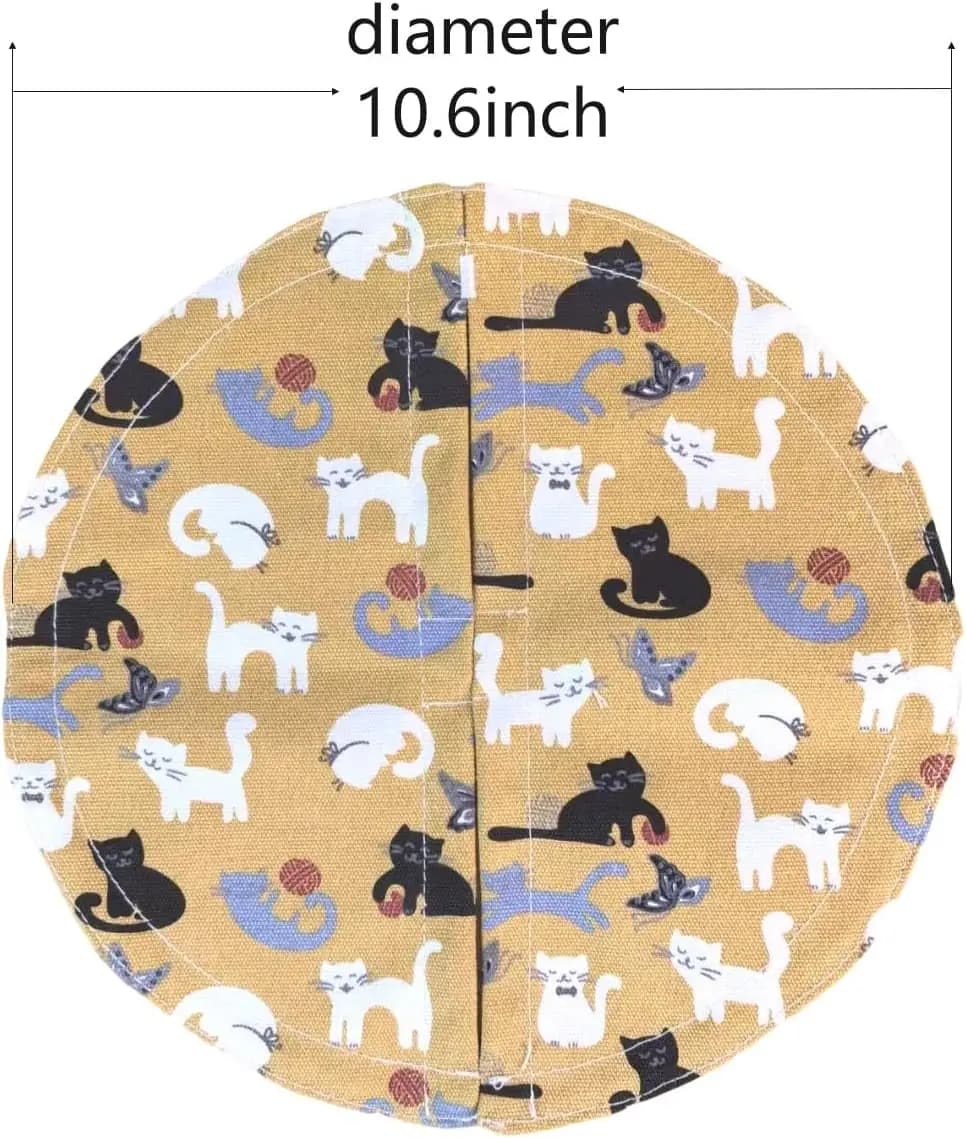 NewUpgraded Thick Cotton Magnetic Closure Door Curtain For TONEPIE Ti Pro Self Automatic Litter Box Accessories Odor Dust-Proof - 6