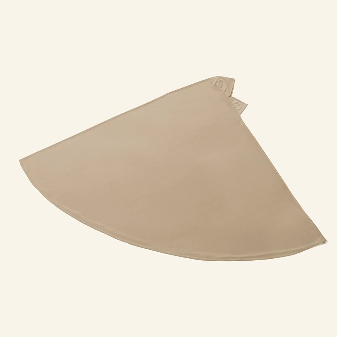 عبايات إسلامية بغطاء كامل ملابس نسائية بلون سادة حجاب داخلي شال طويل قسط القطن القنب الحجاب رمضان الصلاة فستان نسائي - 6