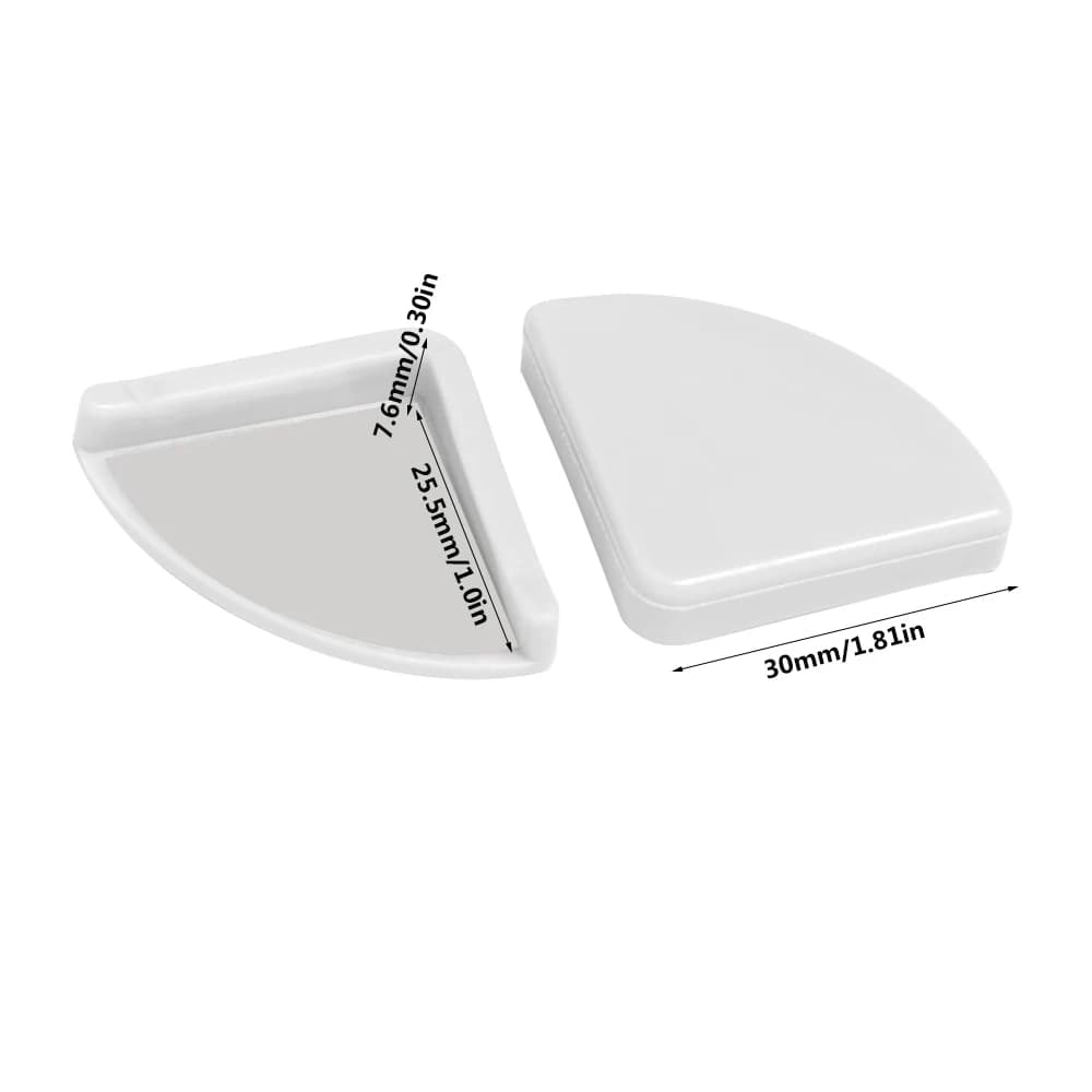 8 قطع واقي زوايا الطاولة من السيليكون لسلامة الأطفال، ناعم ومضاد للتصادم - 2