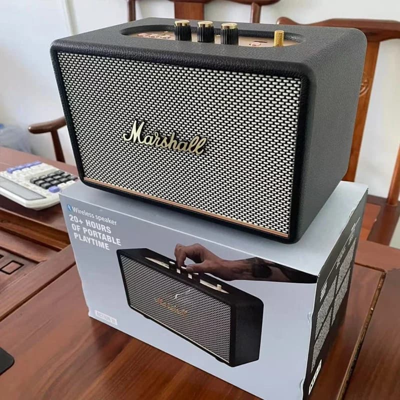 Marshall ACTON3 Portable Bluetooth Speaker Deep Bass Powerful Sound Stereo Wireless Speaker IPX4 Waterproof for Party Outdor - 4