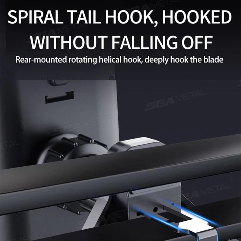 SEAMETAL Car Air Vent Tablet Holder Universal Air Outlet Phone Mount 360 Rotation Stable Phone Holder Universal for 4.7-12.9 in - 4