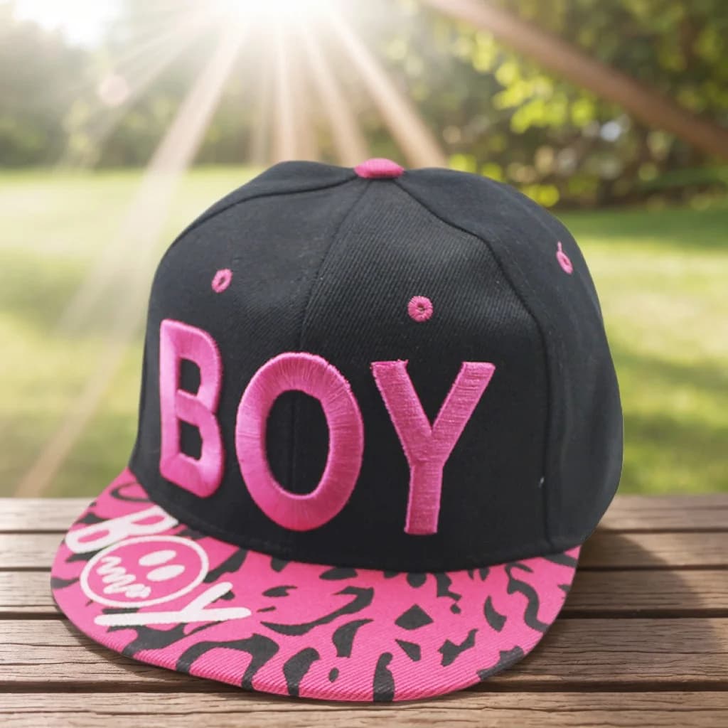 New Fashion Summer Kids Baseball Cap Adjustable Boys Outdoor Hip Hop Caps Casual Girls Hats Letter Embroidery Snapback Hat - 5