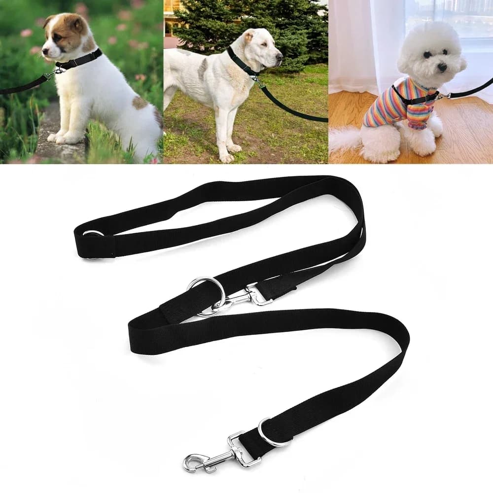 Adjustable Dogs Walking Training Lead Police Style Control Dog Lead Leash Dog Chain Dog Leashes Safety Pet Leashes - 2