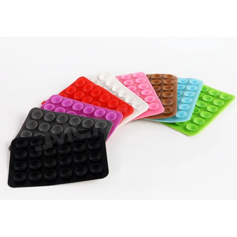 Double Side Silicone Suction Pad For Mobile Phone Fixture Suction Cup Backed Adhesive Silicone Rubber Sucker Pad For Car - 4