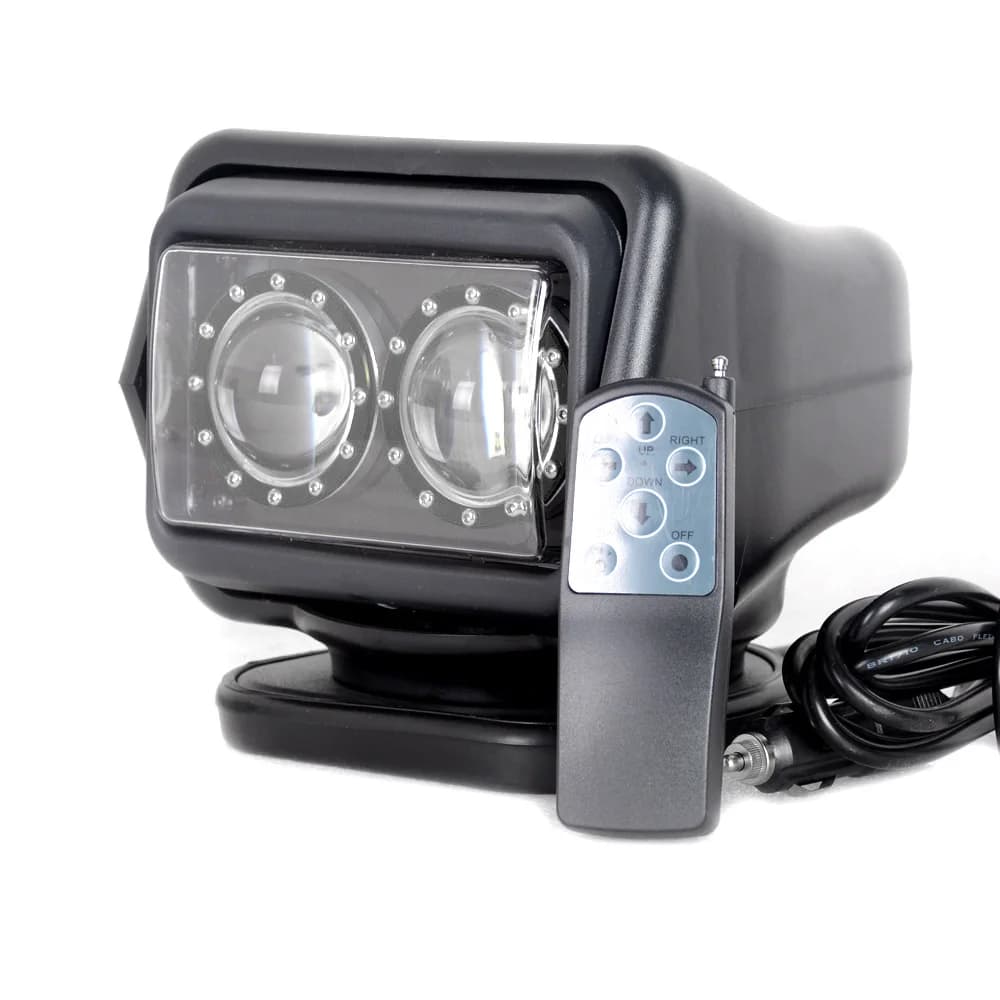 Laser LED Search Light Magentic 7 Inch 60W 360 Degree Remote Control Car LED SpotLight Off-road Light for Hunting Ship Lighting