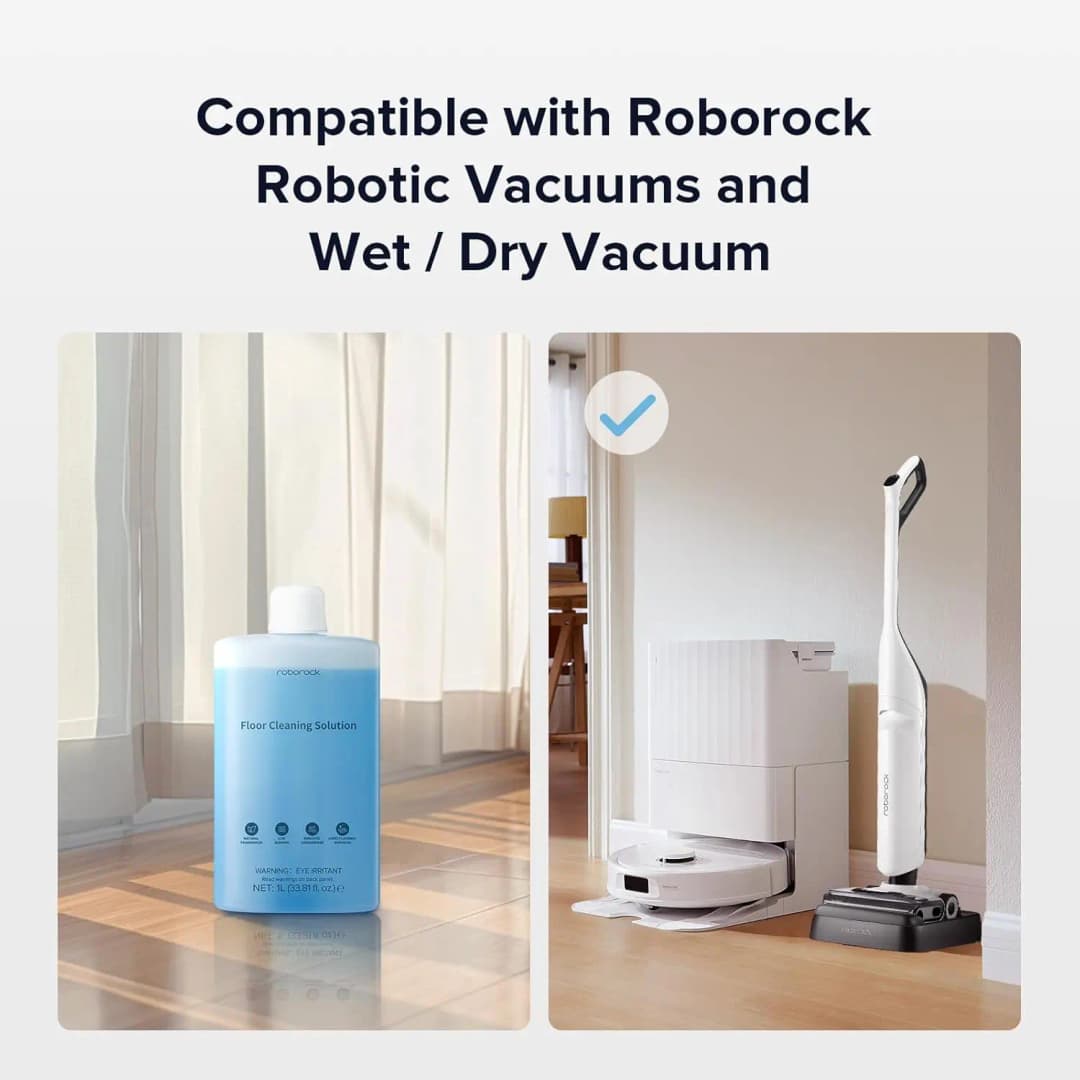 roborock Floor Cleaning Solution1L Floor Cleaner for Hardwood, Compatible Robot Vacuums with Mopping - 5
