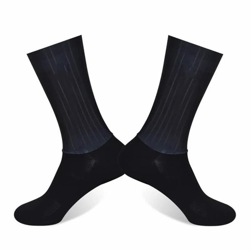Cycling Slip Anti Silicone Summer Whiteline Aero Socks Socks Men Bicycle Sport Running Bike Socks Calcetines 2024 new socks - 5