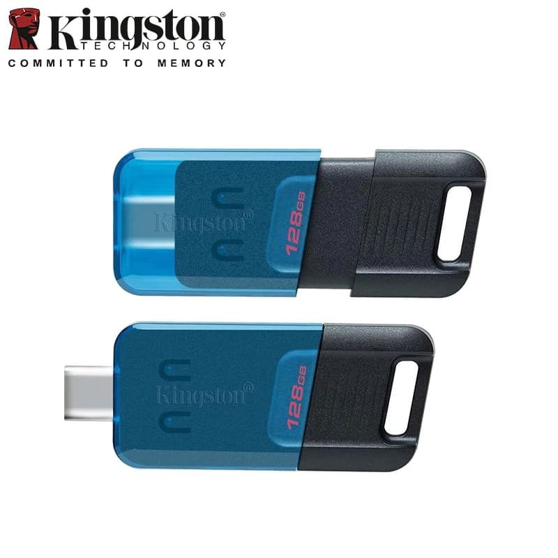 Kingston DataTraveler 80M USB 3.2 Type-C Flash USB Drive 64GB 128GB 256GB Up to 200Mb/s Portable Pen Drive Memory U Disk - 6