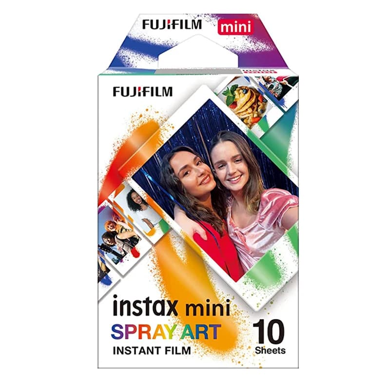Fujifilm Instax Mini Film Instax Mini 13 Spray Art Design Film For Fuji Mini 12 41 9 SE 25 99 40 Evo 90 Instant Cameras Link 3 - 2