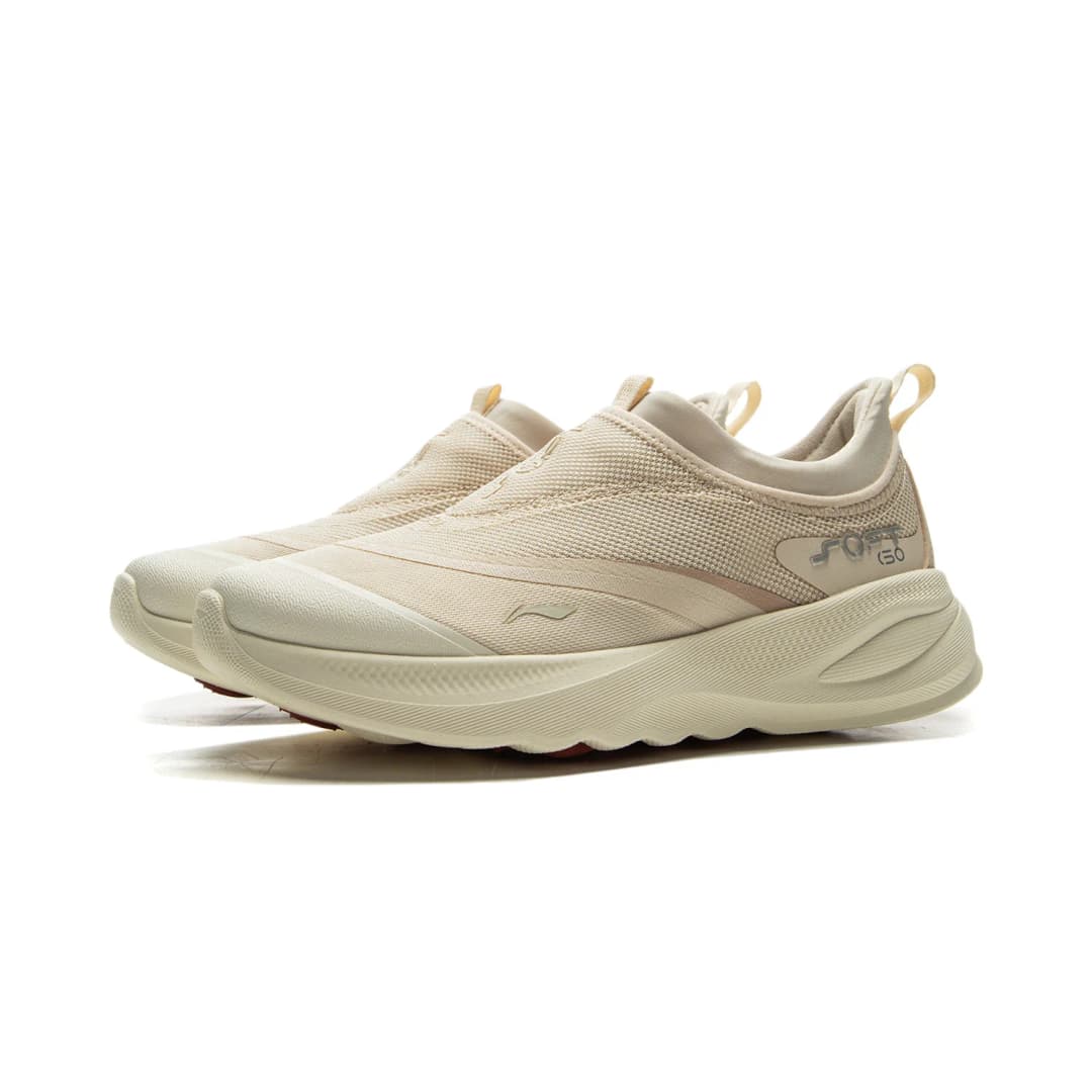 Li-Ning Women's SOFT GO 2 Slip-on Casual Walking Shoes COMFOAM Breathable Flexible LiNing Comfortable Sports Sneakers AGLV006 - 5