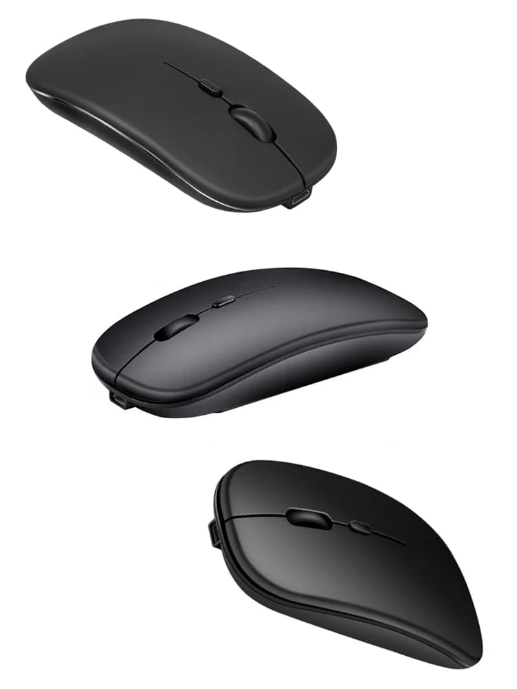 Best Seller Rechargeable Wireless Mouse Silent RGB Bluetooth Dual Mode Optical Mice Universal for Laptop PC Office Gaming - 2
