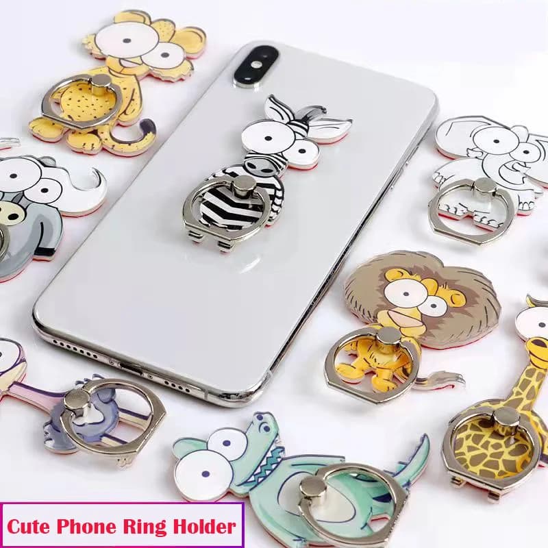 حامل هاتف محمول عالمي 360 درجة، حامل حلقة إصبع، حامل هاتف، حامل مكتب، خطاف سيارة