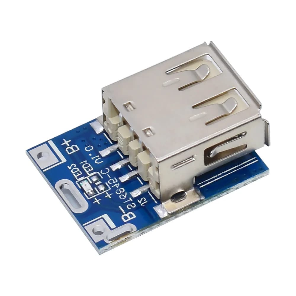 5V Lithium Battery Charger Step Up Protection Board Boost Power Module Micro USB Li-Po Li-ion 18650 Power Bank Charger Board DIY - 3
