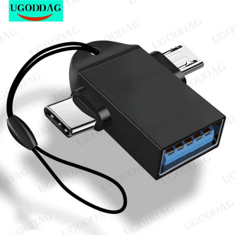 لنظام أندرويد Type-C 2-in-1 OTG محول Otg نوع C كابل ل Xiaomi اللوحي القرص الصلب محرك فلاش القرص USB ماوس محولات