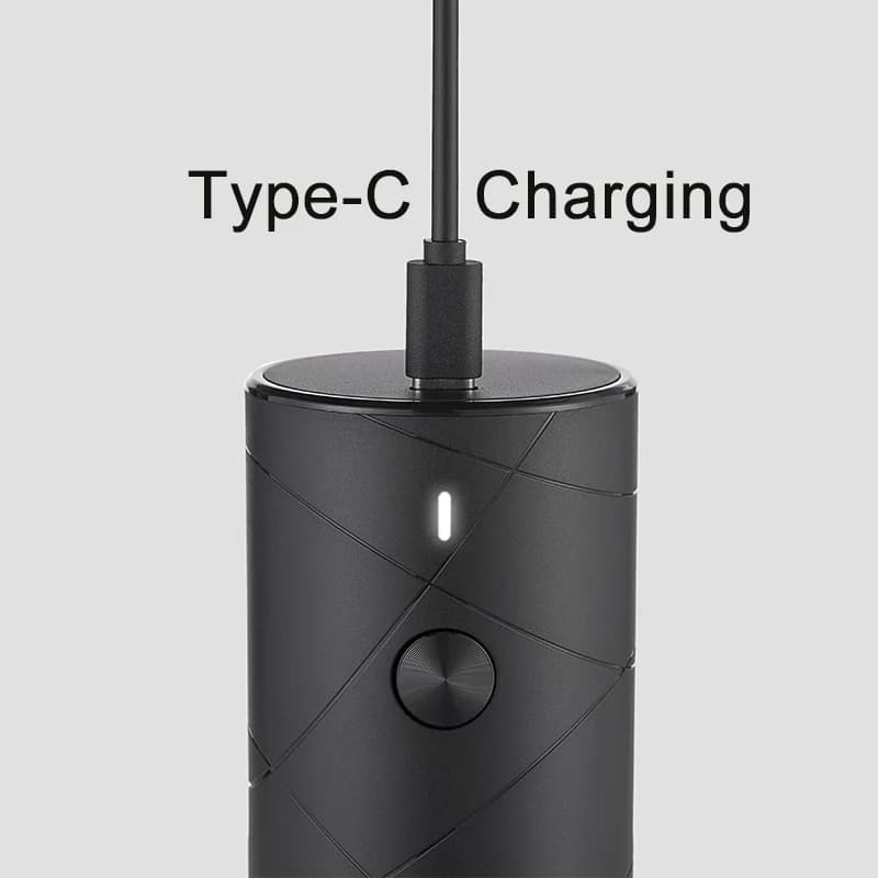 مجموعة جديدة من مطحنة هوهو الكهربائية للفلفل والتوابل والملح مع إضاءة LED و6 أوضاع، أدوات مطبخ 2 قطعة - 6