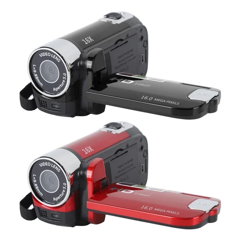 New 48MP DV Camera 2.7in TFT Rotatable Screen 16x Digital Zoom Video Camera with USB Cable 1080P Camera Vlogging Camera - 6