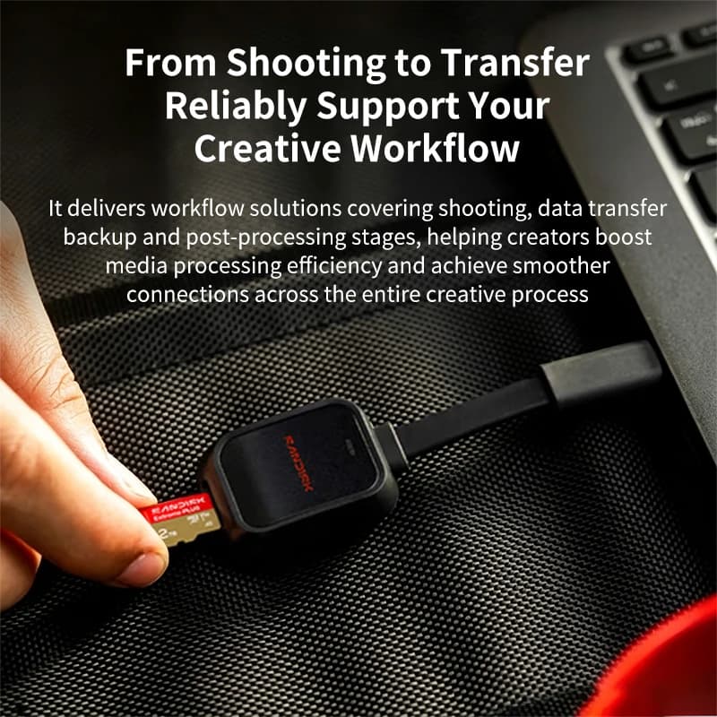 قارئ بطاقات SanDisk MobileMate USB 3.0، قارئ بطاقات microSD، بسرعة تصل إلى 170 ميجابايت/ثانية، قارئ بطاقات TF صغير - 6