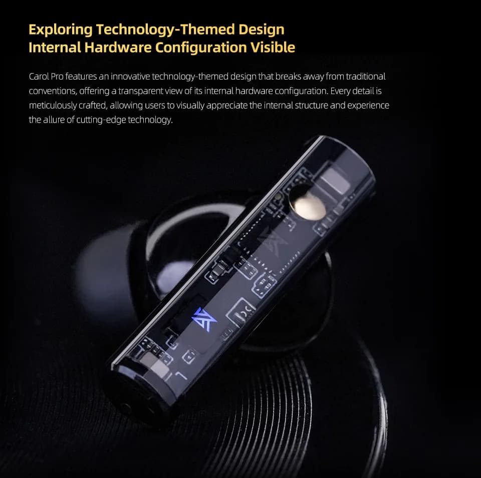KZ Carol  Pro ANC True Wireless TWS Bluetooth 5.4 Earphone 6 Mics Active Noise Canceling in-Ear waterproof Stereo Earbuds - 2