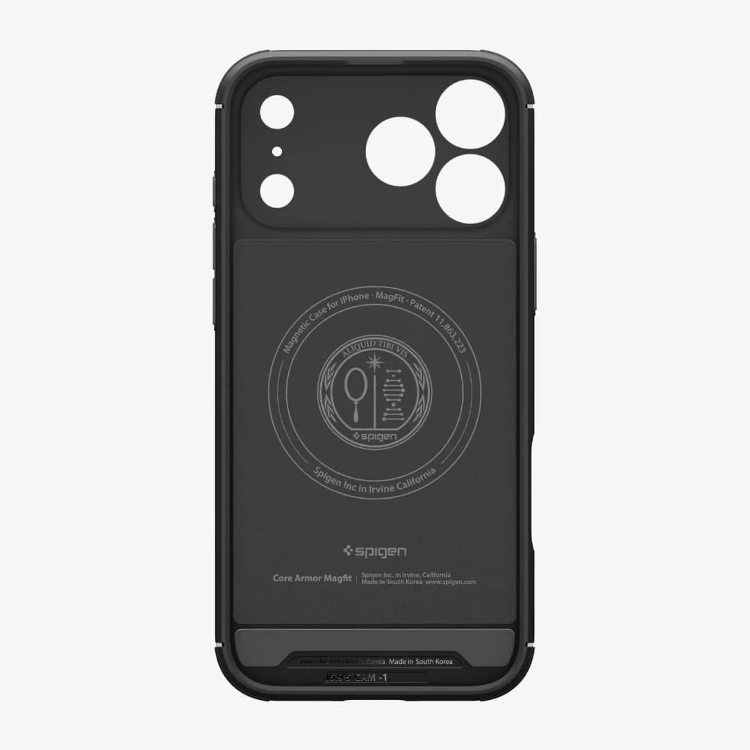 Spigen Rugged Armor TPU Matte Magnetic Soft Phone Case For iphone 17 Air 17 Pro Max 17Pro 17 For MagSafe Wireless Charging Cover - 4