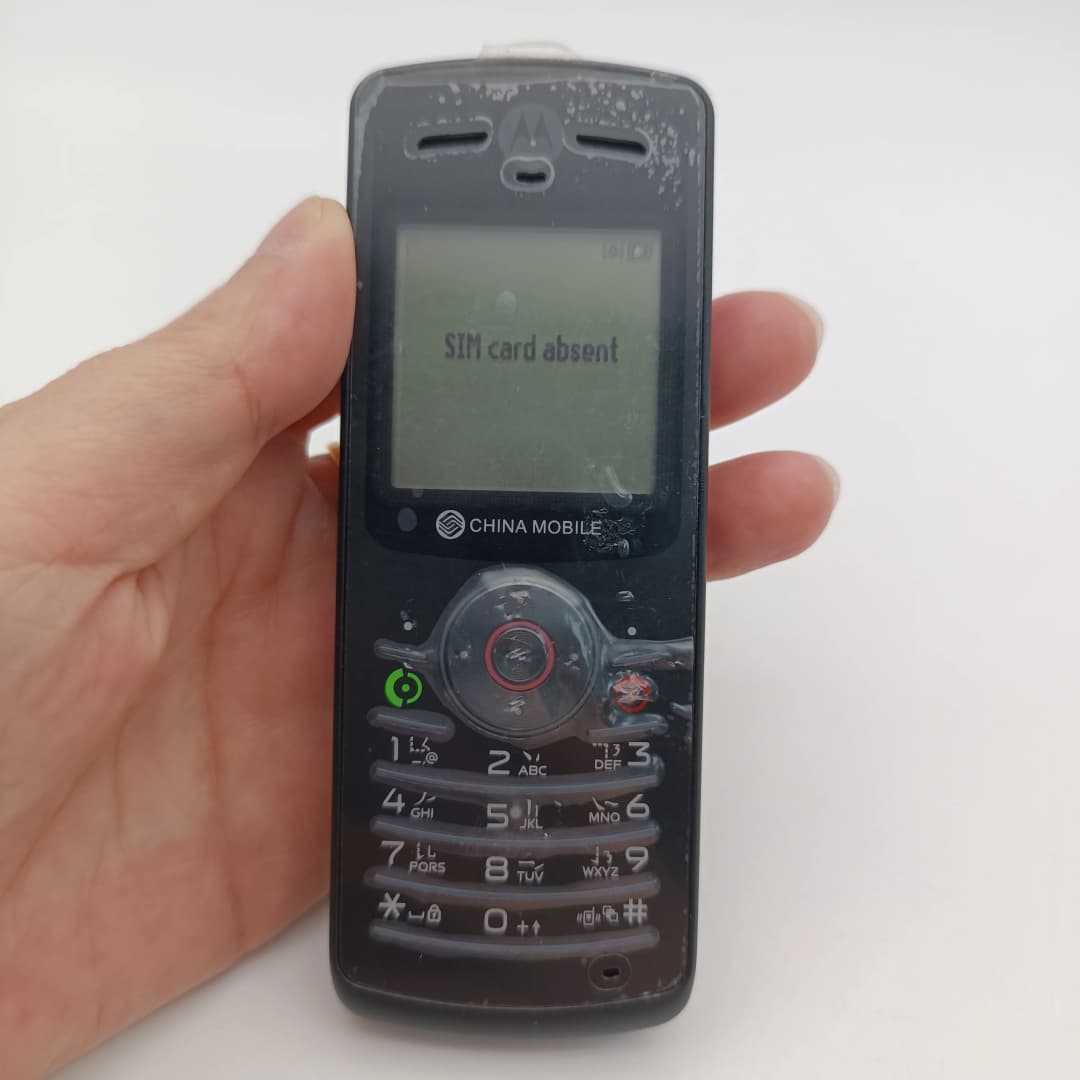 Refurbished Motorola W160 W156 Original W160  Detachable Battery 430mAh Cell Phone Wholesale Free shipping Only Support English - 2