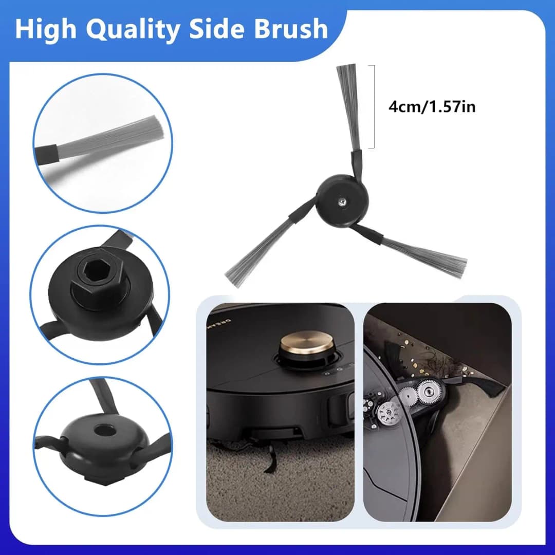 Dreame X40 Ultra / X40 Pro  Robot Vacuum Cleaner Accessories Main Side Brush Mop Cloth Hepa Filter Dust Bag Spare Parts - 6