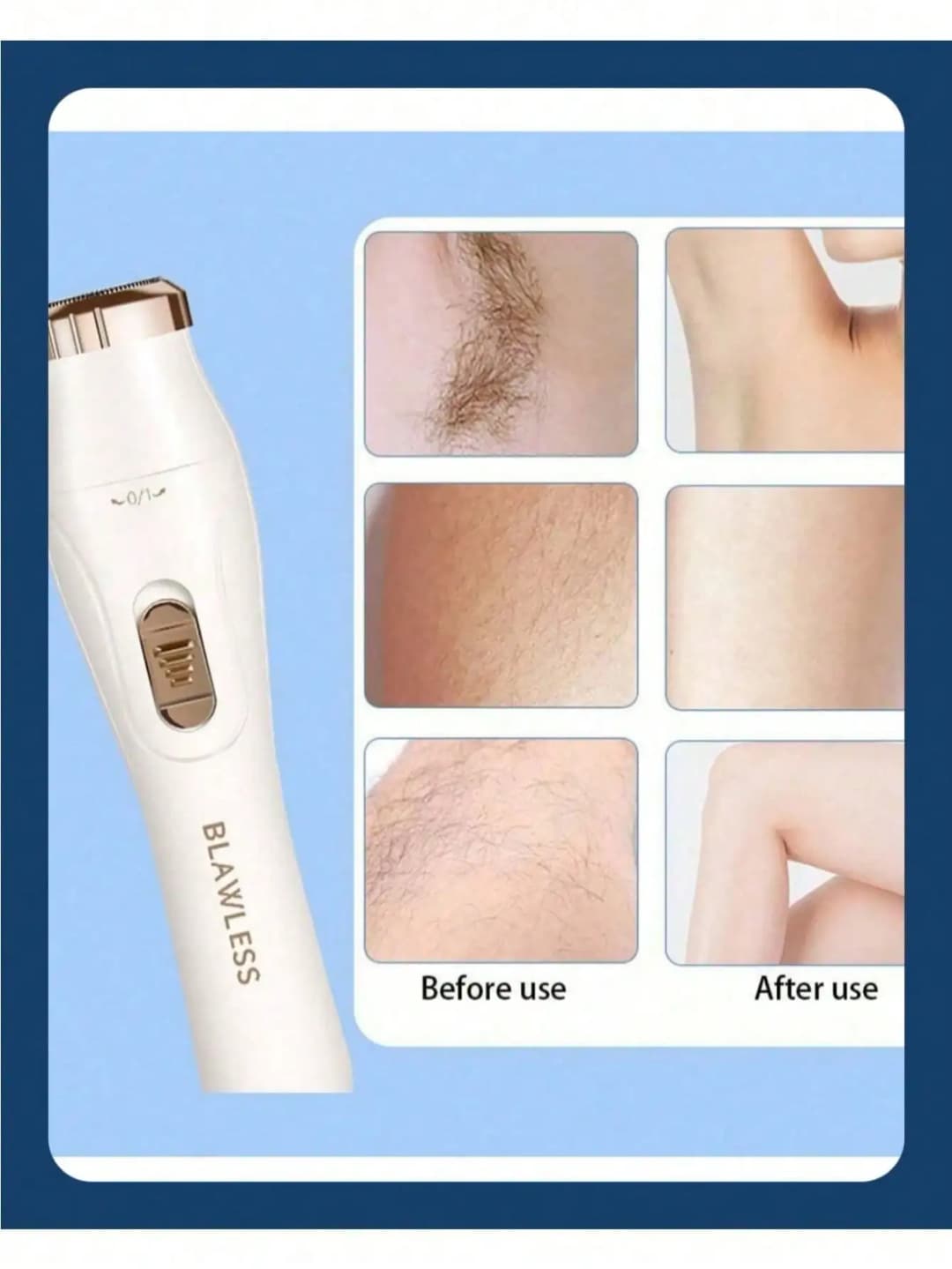 2026 Lady Shaver Hair Remover Women Razor Cordless Facial Hair Remover Machine Bikini Trimmer Leg Electric Razor Rechargeable - 4