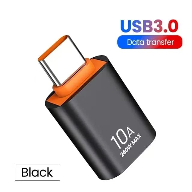 10A OTG USB 3.0 إلى نوع C محول USB أنثى إلى نوع C ذكر شحن سريع OTG USB C لأجهزة الكمبيوتر المحمول Xiaomi سامسونج - 6