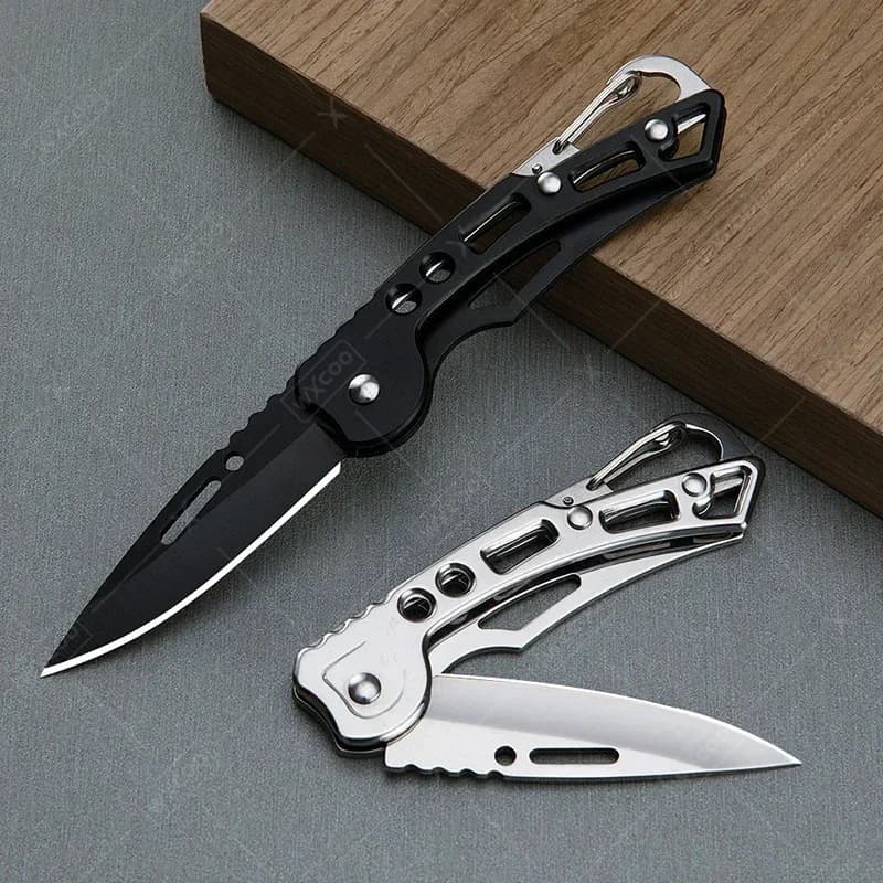 WXCOO Kitchen Peeling Knife Boning Pocket Utility Knives Fruit Knife with Non-slip Handle Stainless Steel Kitchen Accessories - 5