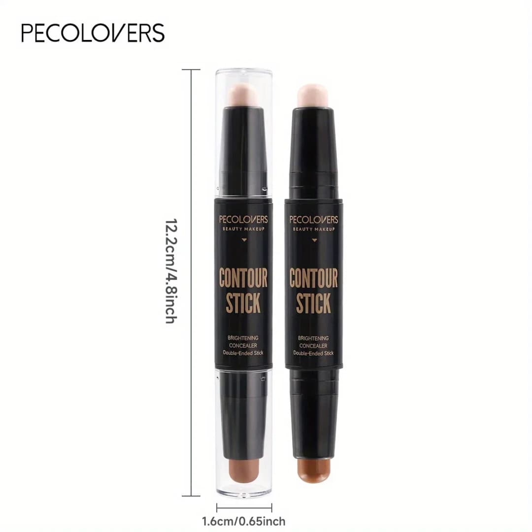Double Head Highlight Pen Face Make Up Liquid Waterproof Contouring Foundation Contour Makeup Concealer Stick Pencil Cosmetics - 4