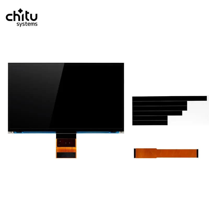 10.1 inch 12K Elegoo Saturn 4/ 4 ultra Saturn 3/ 3 ultra Monochrome Original LCD Screen Replacement 3D Printer Part - 3