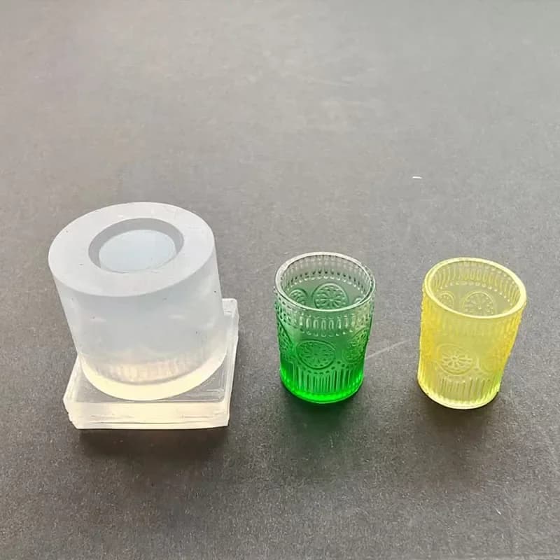Classic Cup Miniature SIlicone Mold UV Resin Jewelry Molds Jewelry Tools Jewelry Accessories - 4