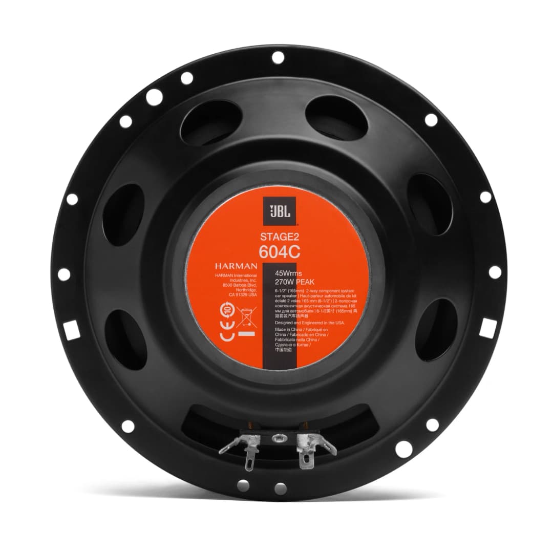 JBL 6.5-inch car audio speaker two-way audio crossover door speaker treble midrange bass subwoofer car speaker - 6