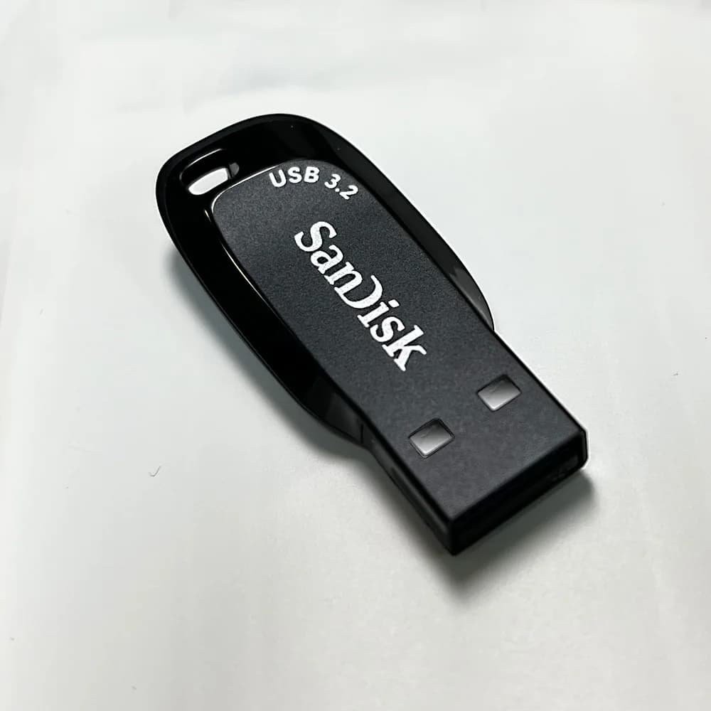 محرك أقراص فلاش USB من SanDisk USB 3.2 Mini Pendrive CZ410 بسعات 256 جيجابايت و128 جيجابايت و64 جيجابايت و32 جيجابايت، بسرعة قراءة تصل إلى 100 م/ث، ذاكرة U Dis